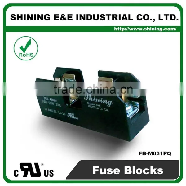 FB-M031PQ Panel and Din Rail Mounted 30A 1 Way Fuse Terminal Block photo-4