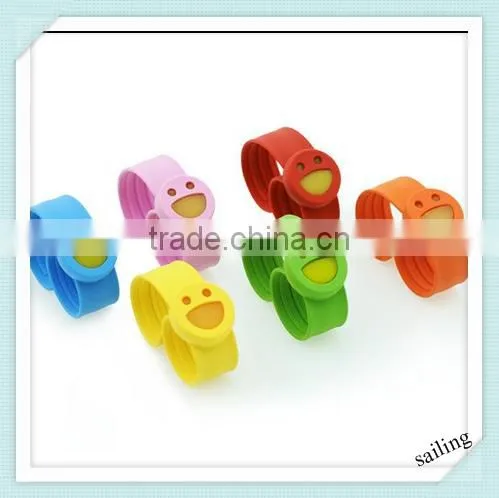 Top Quality Bracelet Insect Best Mosquito Repellent,smile Face Shape Mosquito Repellenting photo-2