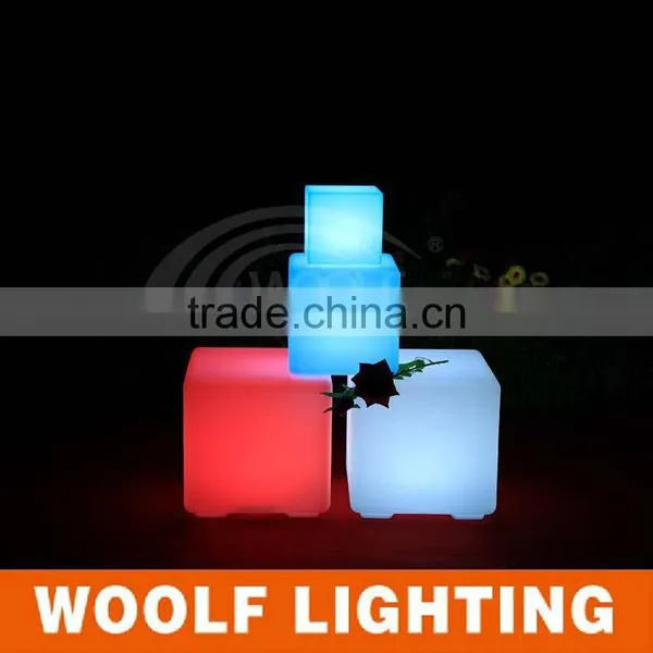 Swimming Pool Waterproof Outdoor Illuminated LED Cube Chair photo-5