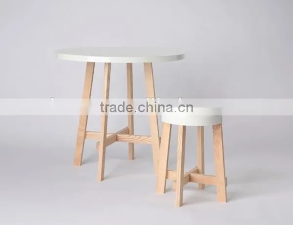Wooden Chair Wooden Side Chair Color Painting photo-4