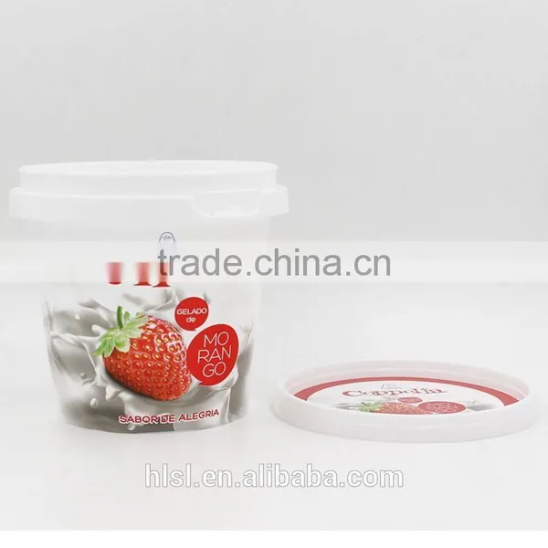 IML Customized Ice Cream Tub With Brands,thin-wall Ice Cream Tub Design,high Quality Ice Cream Tub Containers photo-2