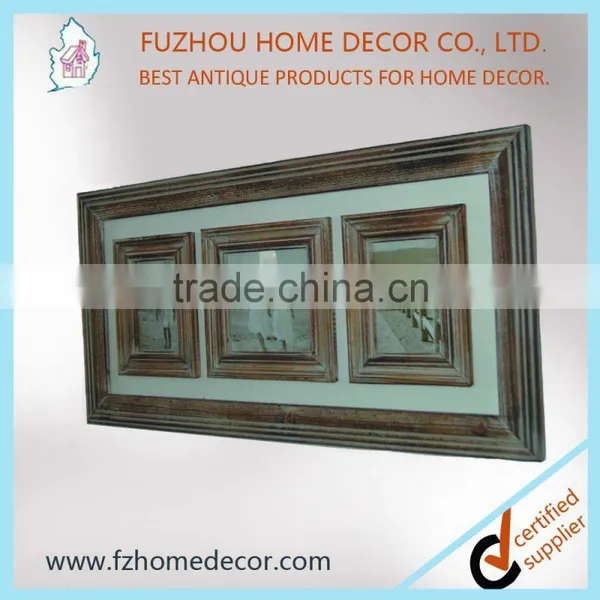 2016 Eco-frendly Antique Wood Collage Photo Frame photo-2