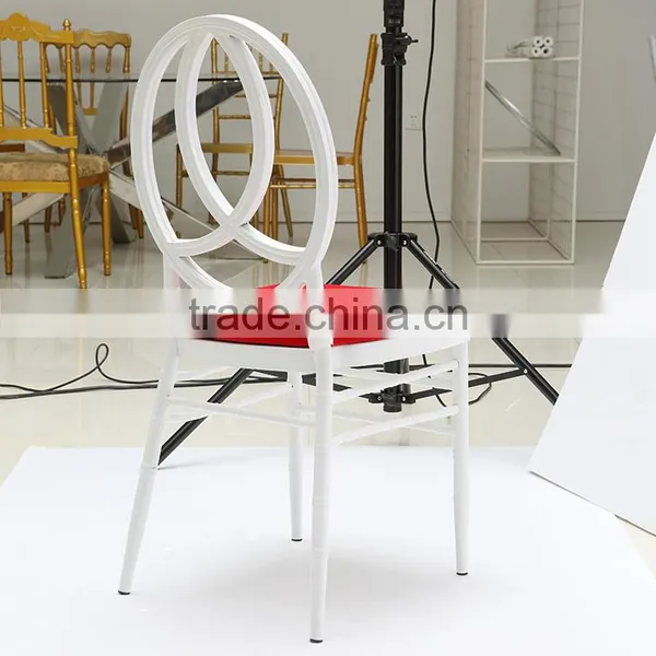 Foshan Furniture Steel Stackable White Chiavari Wedding Chairs photo-2