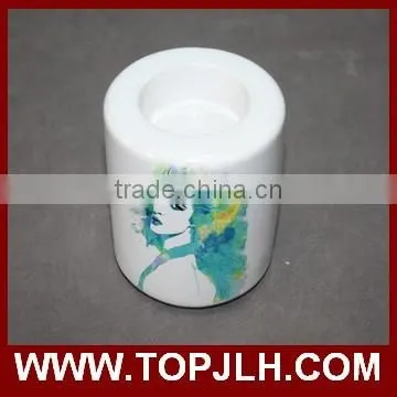 2017 Lovely Design Fresh Household Sublimation Candle Holder Blanks photo-5