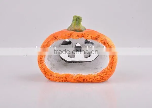 Pumpkin Candle Holder Ceramic Artware/Home Decoration Halloween Candlestick photo-6