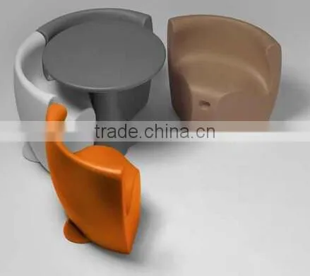 Plastic Outdoor Chair PE Material Rotational Moulding Plastic Foshan Adlo Kayak Oem Manufacturer With 17 Years Experience photo-2