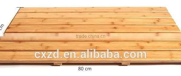 Wholesale Good Quality Waterproof Wooden Bath Mat photo-2