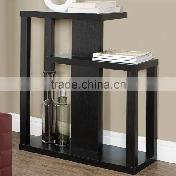 Staggered Console Table Easy Assembly Living Room Bookshelf Hot Sale Wood Console Table photo-2