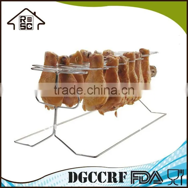 NBRSC SGS Certification Outside BBQ Grill Rack Chickern Leg Grill Chicken Leg Rack Grill photo-4