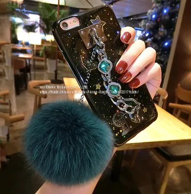 Diamond Cell Phone Cover Case Silicone Mobile Phone Cases for IPhone7/7Plus/6/6s/6plus/6splus Soft Tpu Shell Housing