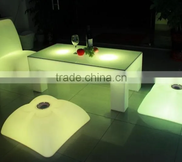 LED Furniture Bar Counter for Sale LED Bar Table Cube Table photo-3