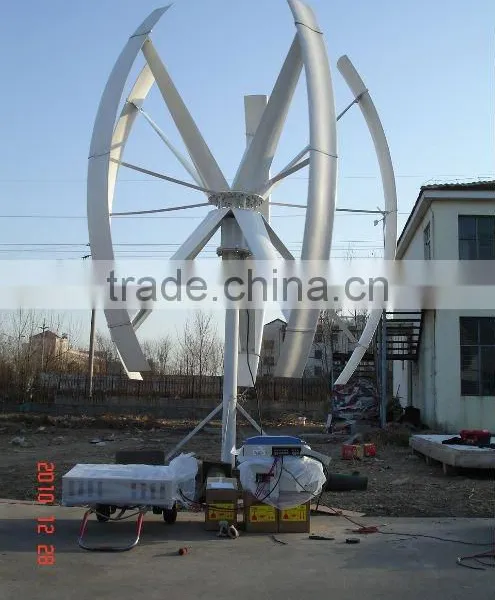 3kw/5kw Maglev Vertical Axis Wind Turbine