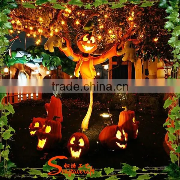 Garden Decoration; Life Size Fiberglass Cushow Statue photo-2