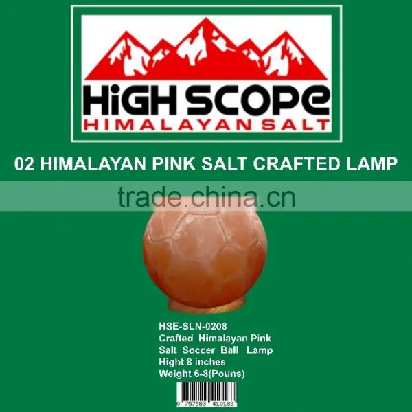 Himalayan Pink Salt Lamp Globe Shape With 6ft Cord, 15 Watt Bulb 110 or 220 Volts With Dimmer Full Set 3kg or 6 Pounds photo-2