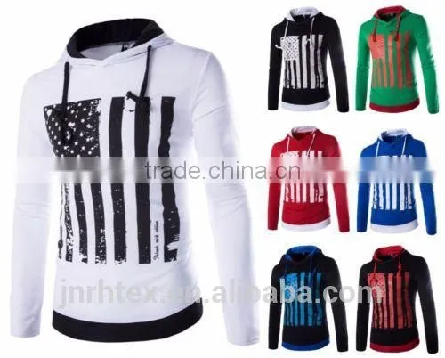 Hot Mens Long Sleeve Custom Print Couple Lover Hooded Sweatshirt photo-2