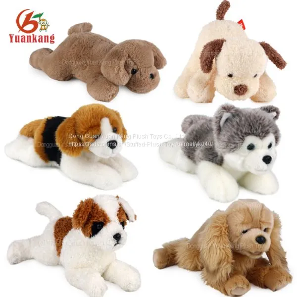 2017 Best Made Soft Toys Dog Custom Plush Toys 25cm Dog Doll Stuffed Animal Toy photo-3