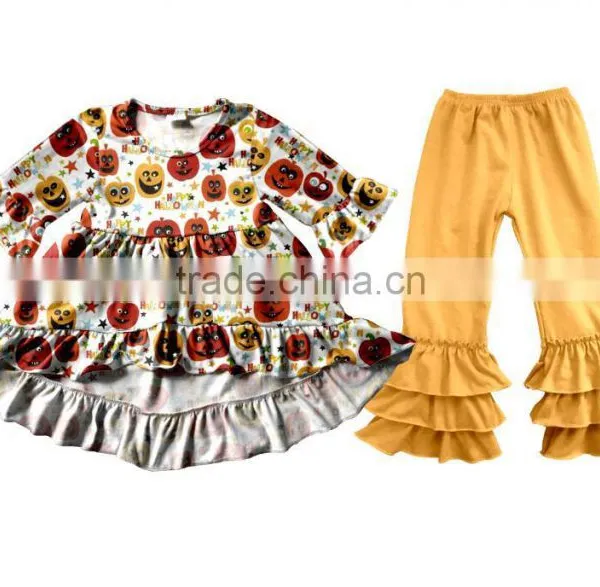 Baby Girl Clothes Outfits Aztec Halloween Toddler Girl Outfit Boutique Clothing Child Girl Fancy Clothes photo-5