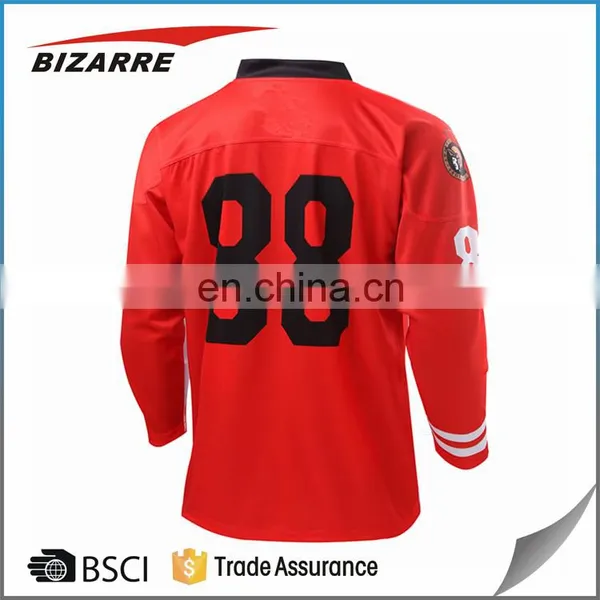 Design Custom Dry Fit Professional Team Ice Hockey Jersey For Unisex photo-2
