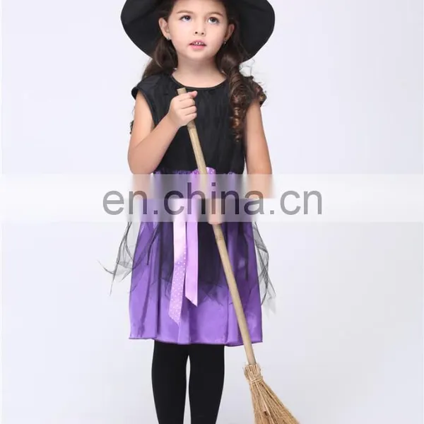 Children Girl Witch Fancy Party Halloween Costume FGCC-0156 photo-5