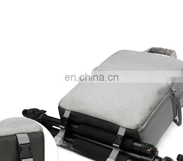 Custom Waterproof Video School Travel Photo Digital Camera Backpack Laptop Bag photo-2