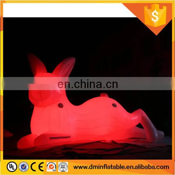 Large Inflatable Lighting Rabbit,inflatable Characters,inflatable Animal photo-4