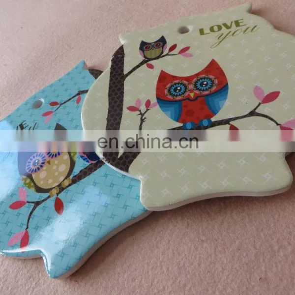 Unique Design Heatproof Ceramic Plate Mat With Cork Backing photo-5