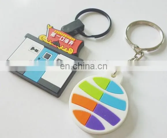 Custom 2D Soft PVC Soccer Team Keychain photo-2
