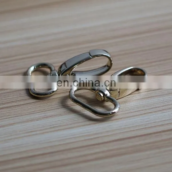 Promotional Custom Belt Accessory Metal Double Snap Swivel Snap Hook for Handbag photo-3