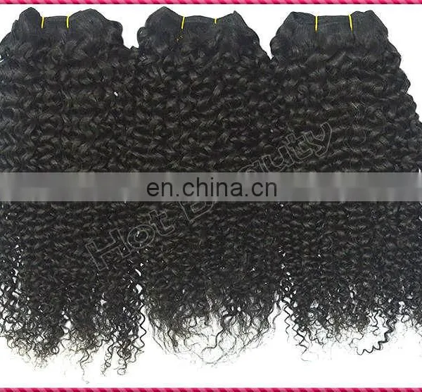 Private Label Products Kinky Curly Hair Weaving