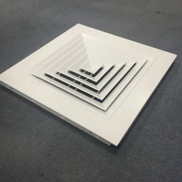 Square Ceiling Replacement Type 4 Way Air Diffuser photo-3