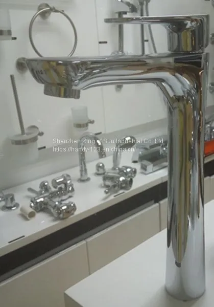 Single Lever Handle Tall Vessel Sink Faucet photo-2