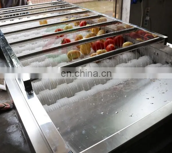 Automatic Brush Peach Mango Lemon Apple Berry Fruit Washer Bell Pepper Potato Vegetable Cleaning Washing Machines photo-6