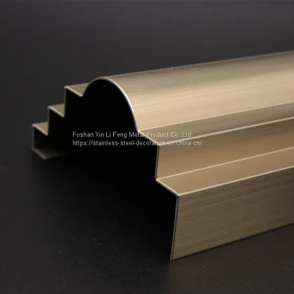 Stainless Steel Tile Edge Trim on Wall Decoration photo-2