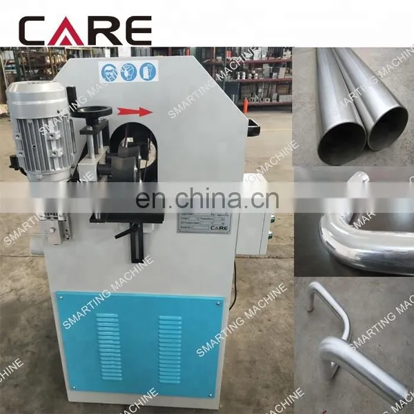P-100 Automatic Grinding Belt Curved Pipe Polishing Machine for Max Stainless Steel Pipe 110mm photo-2