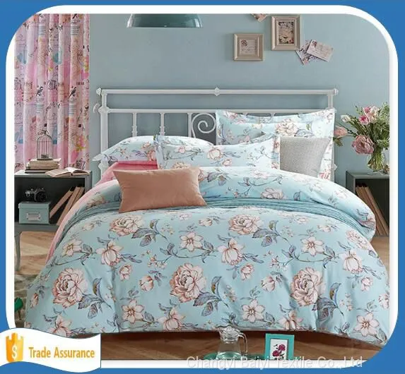 Home Textile Fabric for Bed Linen 100% Polyester Bed Sheet Fabric for Making Bed Sheets photo-3