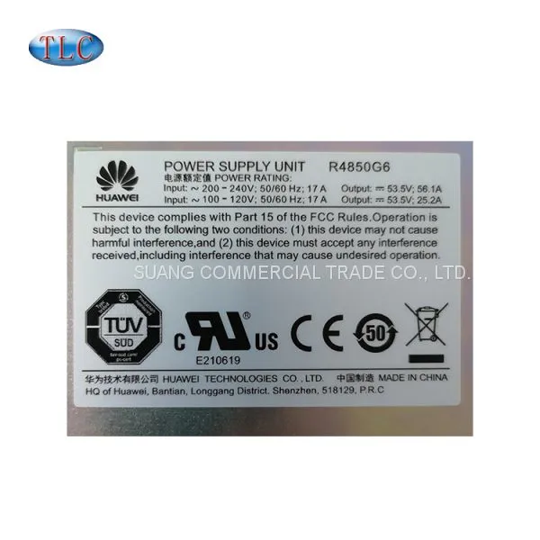 New R4850G6 HUAWEI Base Station Rectifier Module photo-5