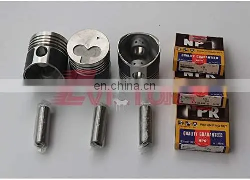 for Mitsubishi K3N Piston Ring Set and Piston KIT photo-2