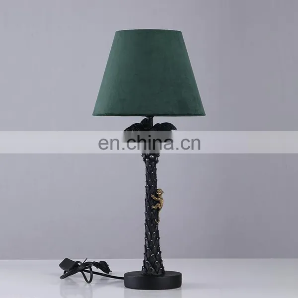 Factory Wholesale Indoor Resin Lighting Trees Shape Custom Nightstand Lamps for Hotel Bedroom photo-2