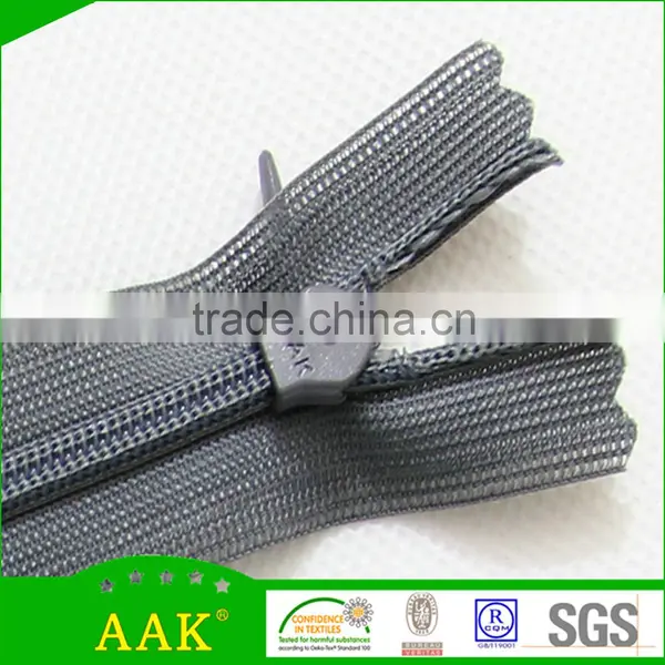 Apparel Zippers Korea for Clothing 3# Invisible Zippers With Water Drop Puller Quality Choice photo-6