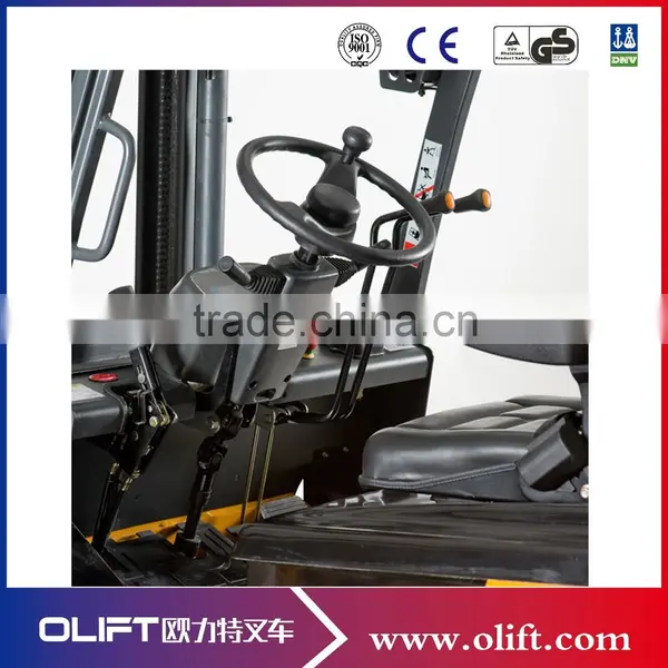 AC Motor Mini Four Wheels Electric Forklift Truck 2.5tons 6m photo-4