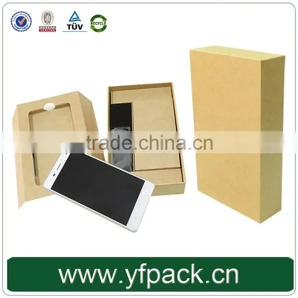 Trade Assurance Guangzhou Factory Custom Design Kraft Paper Packaging Mobile Phone Box photo-4
