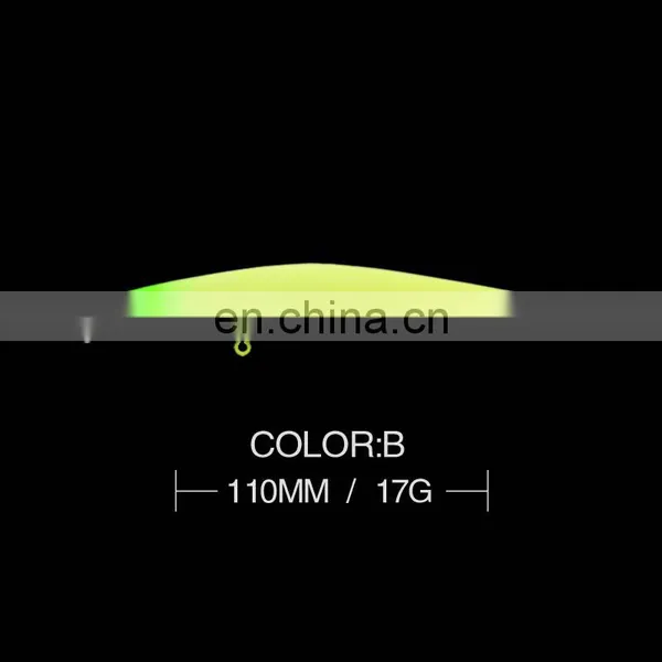 Hot Selling Perch Bait Far Floating 110Mm 17G Shallow Water Luya Hard Bait To Attract Fish Bait photo-4