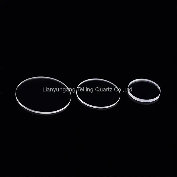 Customized Optical Quartz Plate Window Round Quartz Glass Plates Disc photo-2