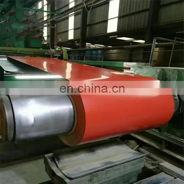 Color Coated Prepainted Galvanized Steel Coil PPGI Price SPCC SGCC Dx51d Grade 0.1-4.0mm photo-5