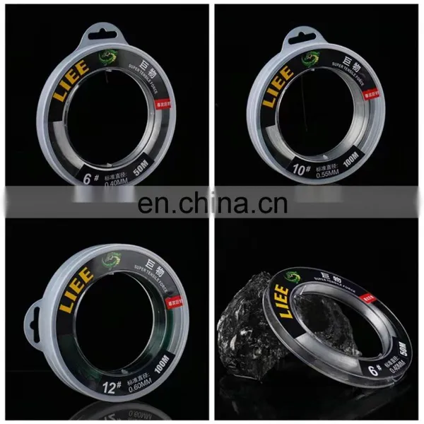 Manufacturer Wholesale 200 Meters Nylon Strong Main Cord High Strength Fishing Line photo-4