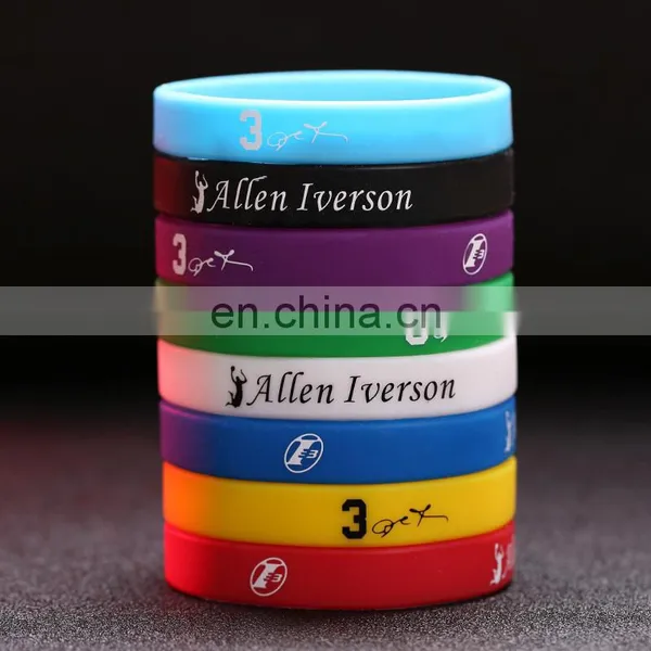 Eco Friendly Rubber Wrist Bands Wristband Silicon Bracelet Custom Logo Silicone Wristband photo-5