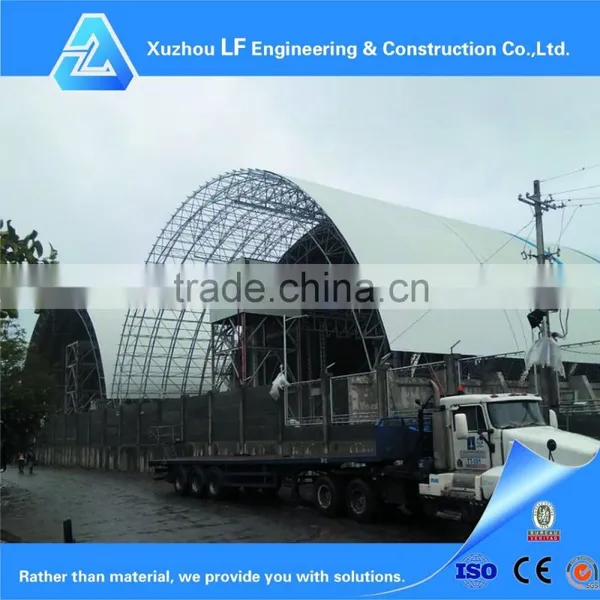 Prefabricated Steel Frame Coal Shed photo-2