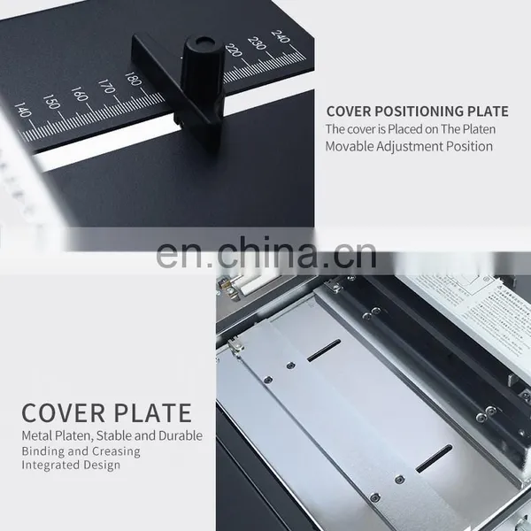 SBM-50D A4 High Quality Glue Binding Machine Binder With Hot Melt Colloidal Particles photo-2