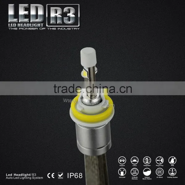 High Power New Product XHP-50 12-24V 40W 4800lm 6000k Auto Super Bright Led Headlight Bulb h4 Work Light photo-5