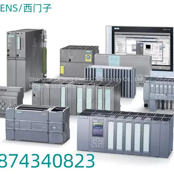 Siemens PLC module. Motor. Cable. Touch screen.6ES7221-1BF32-0XB0
